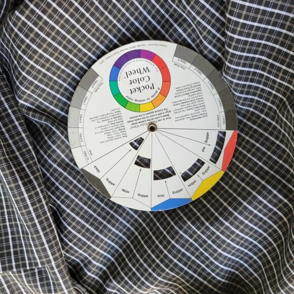 Van Heusen Mens Shirt 4XL Long Sleeve Black White Plaid Pocket PLA86XE - Picture 8 of 10